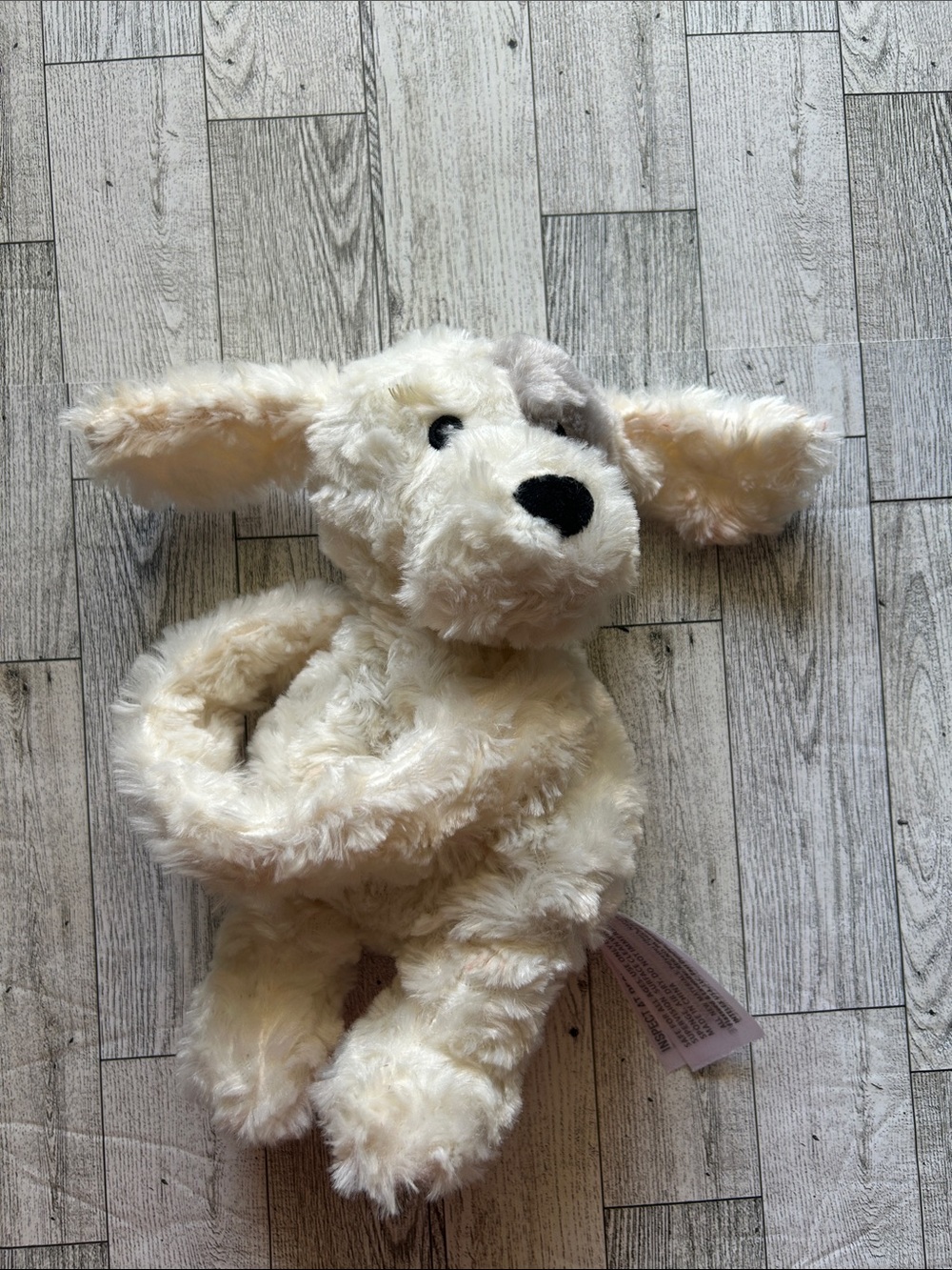 Warmies patch curly dog